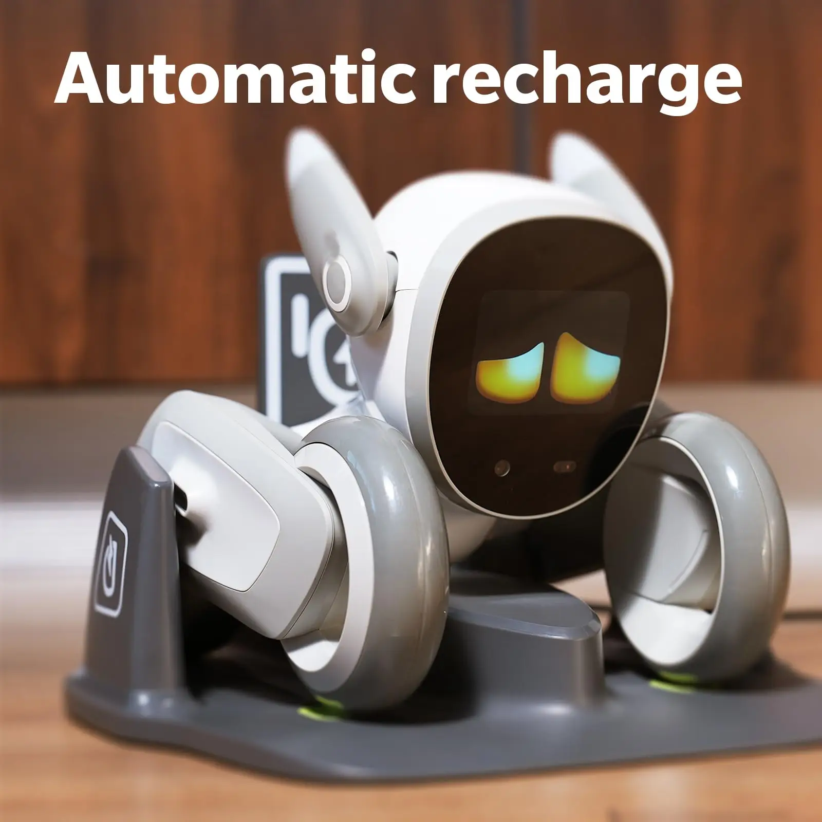 Comprar En Line AI Loona Toy Robot AI Smart Robot Pet Dog ChatGPT Multilingual Voice Command Gesture Recognition Charging Dock - Image 6