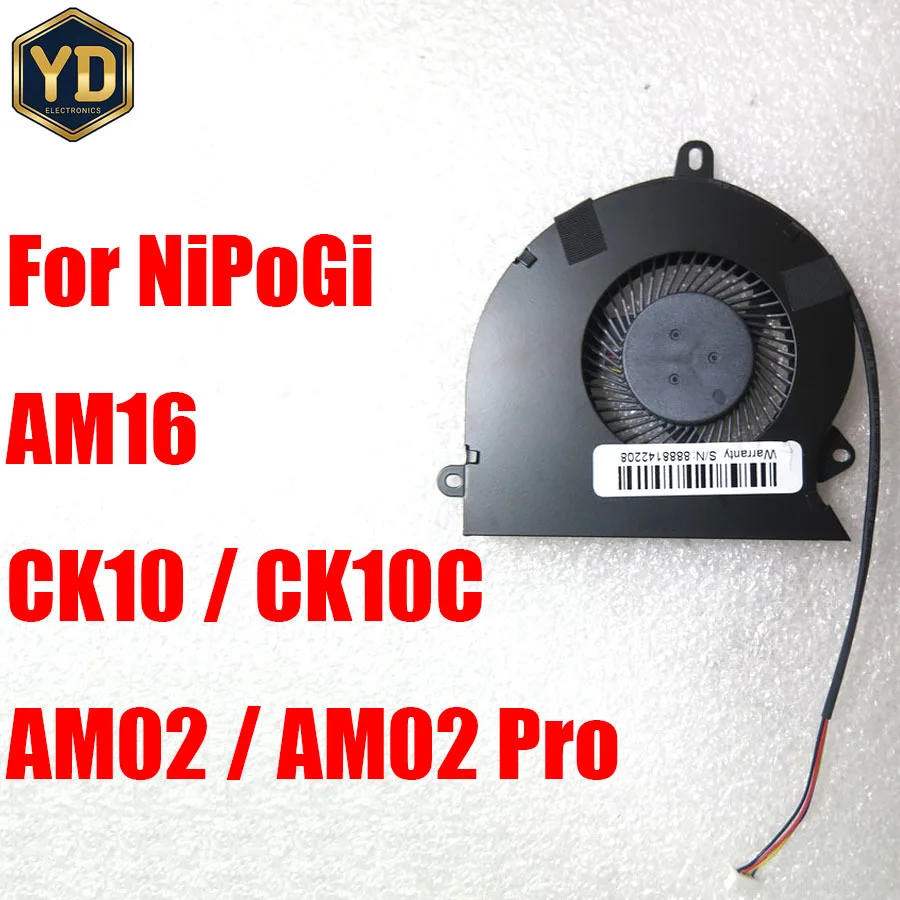 YD For NiPoGi CK10 CK10C AM02 Pro AM16 DC5V Replacement Mini PC CPU Fan New