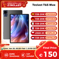 Teclast T65Max 13 inch Tablet Android 14 Helio G99 8-core Max 20GB RAM 256GB ROM 4G LTE GPS 10000mAh 3.5mm Jack T65 Max Tablets