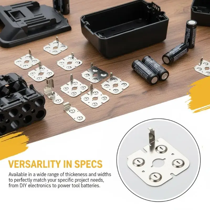 Nickel Sheet Lithium Battery Pack Electric Tool 18650 Li-ion Cell Connector BL1830 For   18V Li-ion Battery Box LXT BL1860