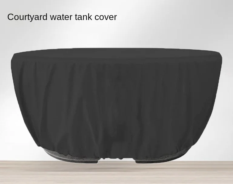 

Pet Outdoor Courtyard Garden Swimming Pool Cover New 210D Silver Coated Waterproof Dustproof Sunshade Cover Slurry Tank Cover