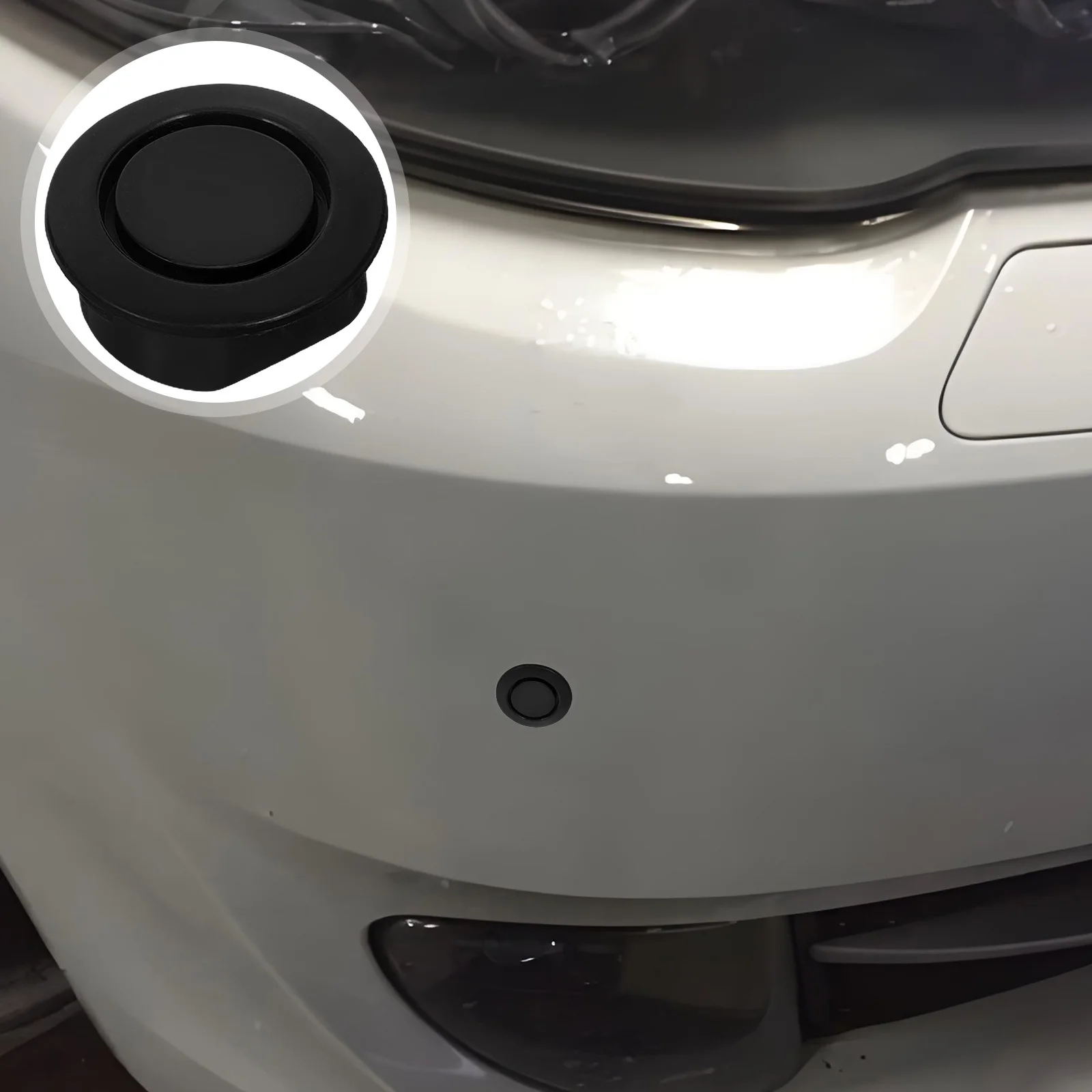 

24Pcs Auto Radar Hole Caps Plastic Bumper Hole Plugs Universal Fit Front Rear Car Bumper Protection Plastic Body Plugs