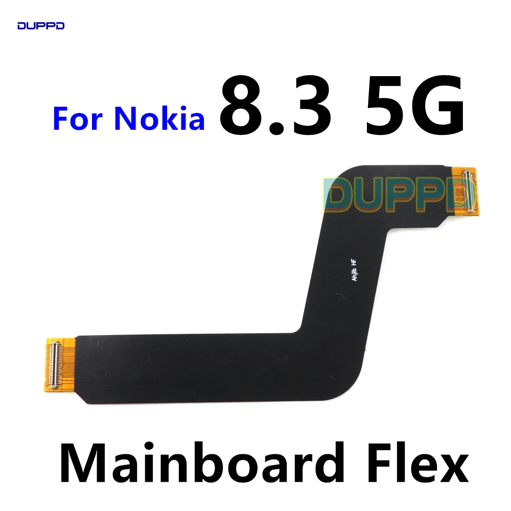 USB Tipo-C Porta de Carregamento, Mic Sensor, Antena, fone de ouvido Jack Board Connector, Mainboard Flex Cable, Fit para Nokia 8.3 5G