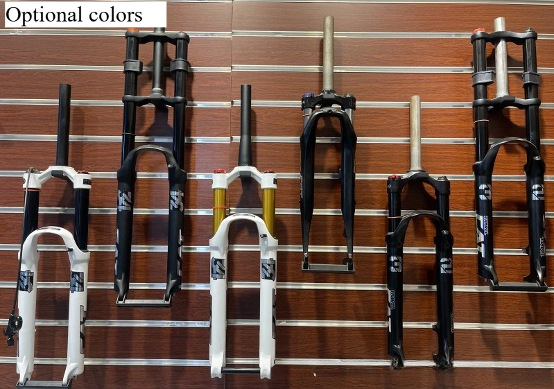Magnesium aluminum alloy accessories 26/27.5/29 inch shock absorption accessories，Black tubes/titanium tubes are random