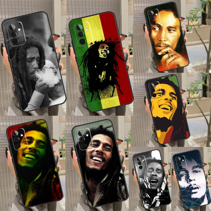 Reggae Singer Bob Marleys Case For Samsung Galaxy A13 A23 A33 A53 A12 A22 A32 A42 A52 A51 A71 A14 A24 A34 A54 Coque