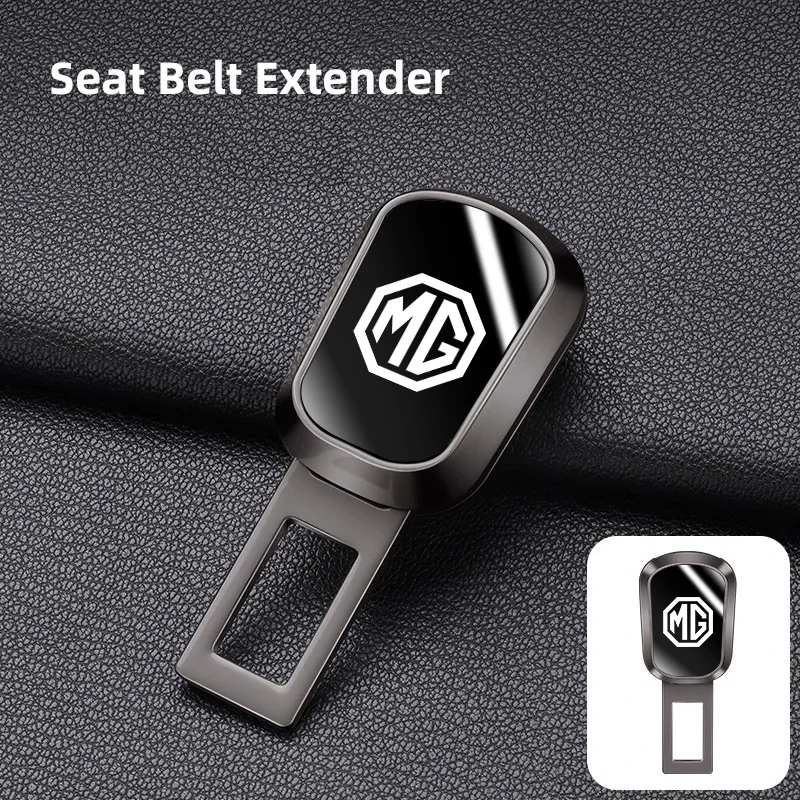 Car Seat Belt Buckle Adapter Zinc Alloy Extension Clip Safety Plug For MG6 ZS MG5 MG7 Cyberster MG4 EV HS