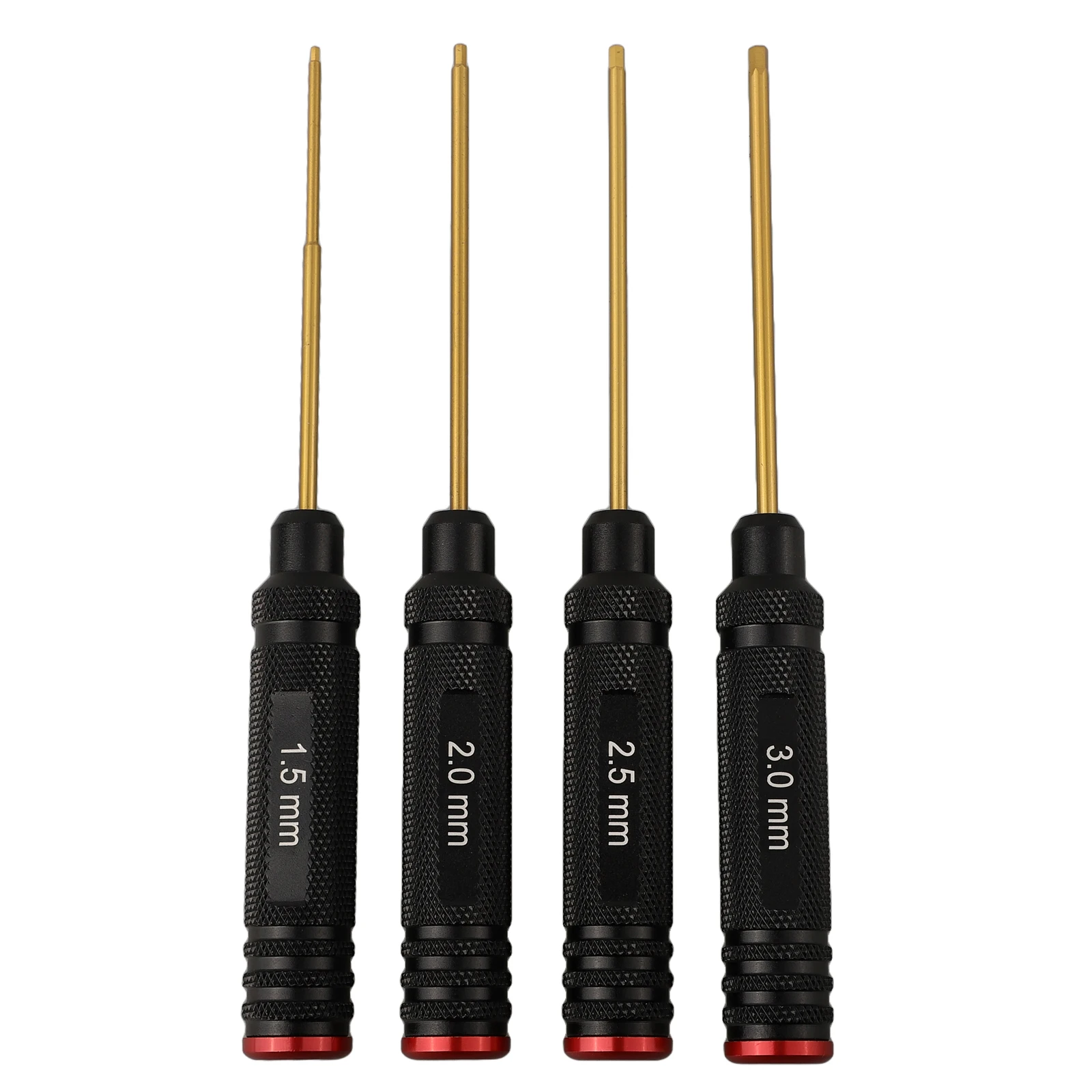 Efficient Maintenance RC Tools Hex Screw Driver Set High Quality Construction Black Gold Convenient And Compact