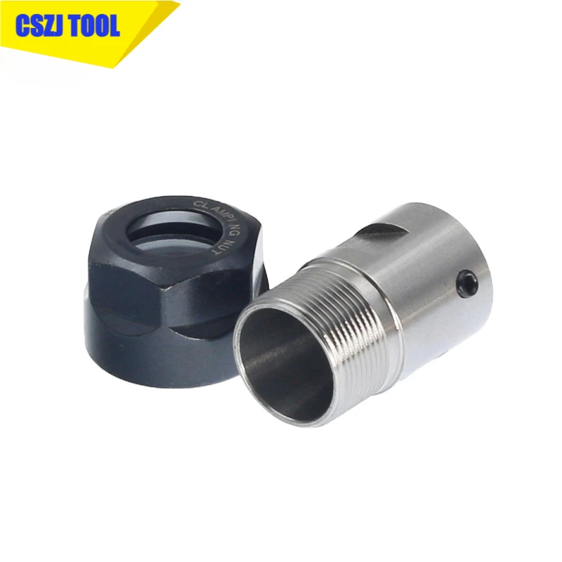 CSZJ ER8 ER11 ER16 ER20 C10 C16 C20 C25 tool holder motor shaft post spindle 6mm 8mm 5mm for ER tool holder Engraving machine