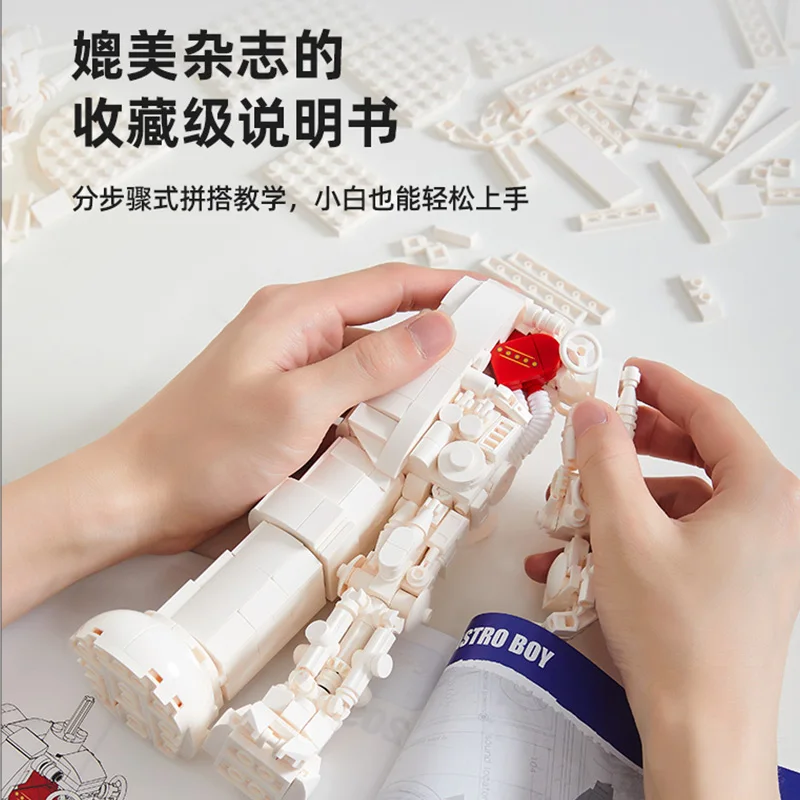 مكعبات بناء بانتاسي، تماثيل رسمية قابلة للجمع، لعبة بوب لتعزيز الذكاء للأولاد، نموذج روبوت للأطفال