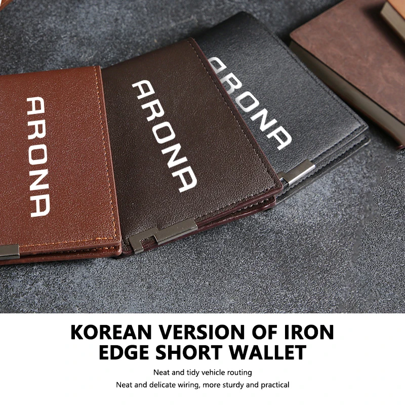 Leather Car Business Wallet Credit ID Card Purse Universal For Seat FR Leon Ibiza Ateca Altea E-Racer Alhambra Toledo