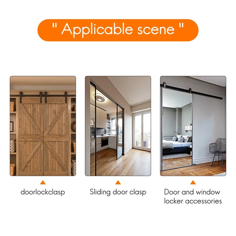 Hardware-AB09 della serratura scorrevole con chiavistello per porta del cancello in acciaio inossidabile 20x50x70mm