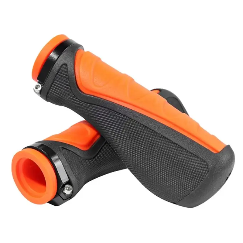 

Rubber Handlebar Grips For Electric Scooters And Bicycles, 2.2Cm/0.87 Inch, With Locking Rings.-AT20