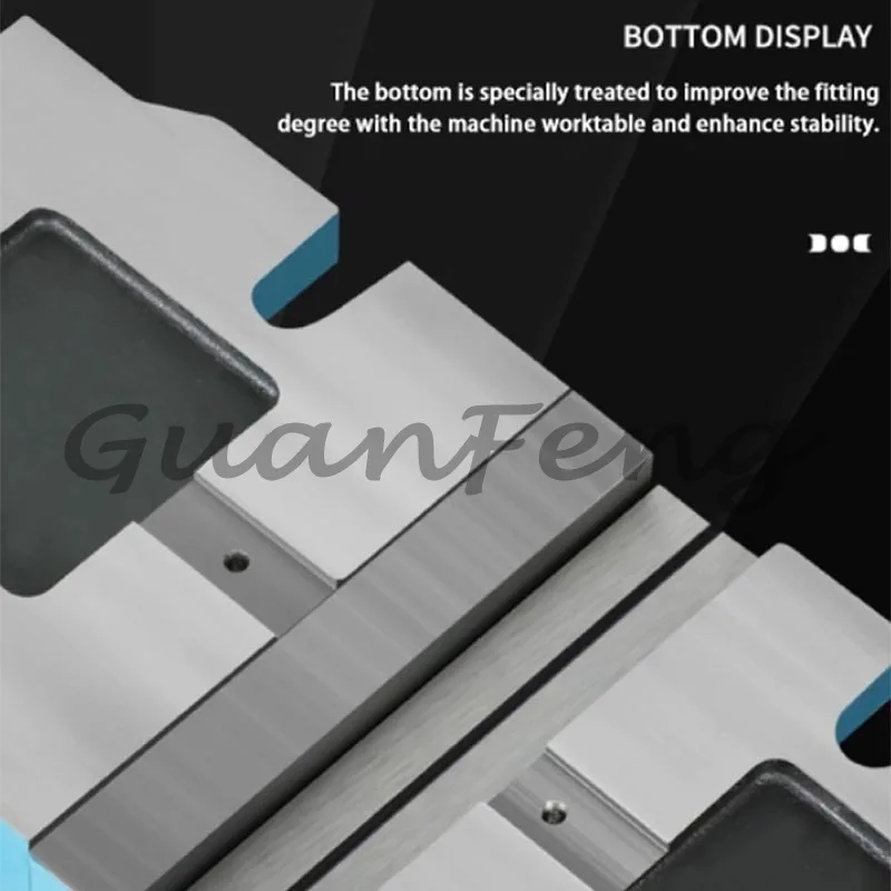 Multifunctional Freestyle Split 6-inch Removable Jaw Large Opening Precision Milling Machine