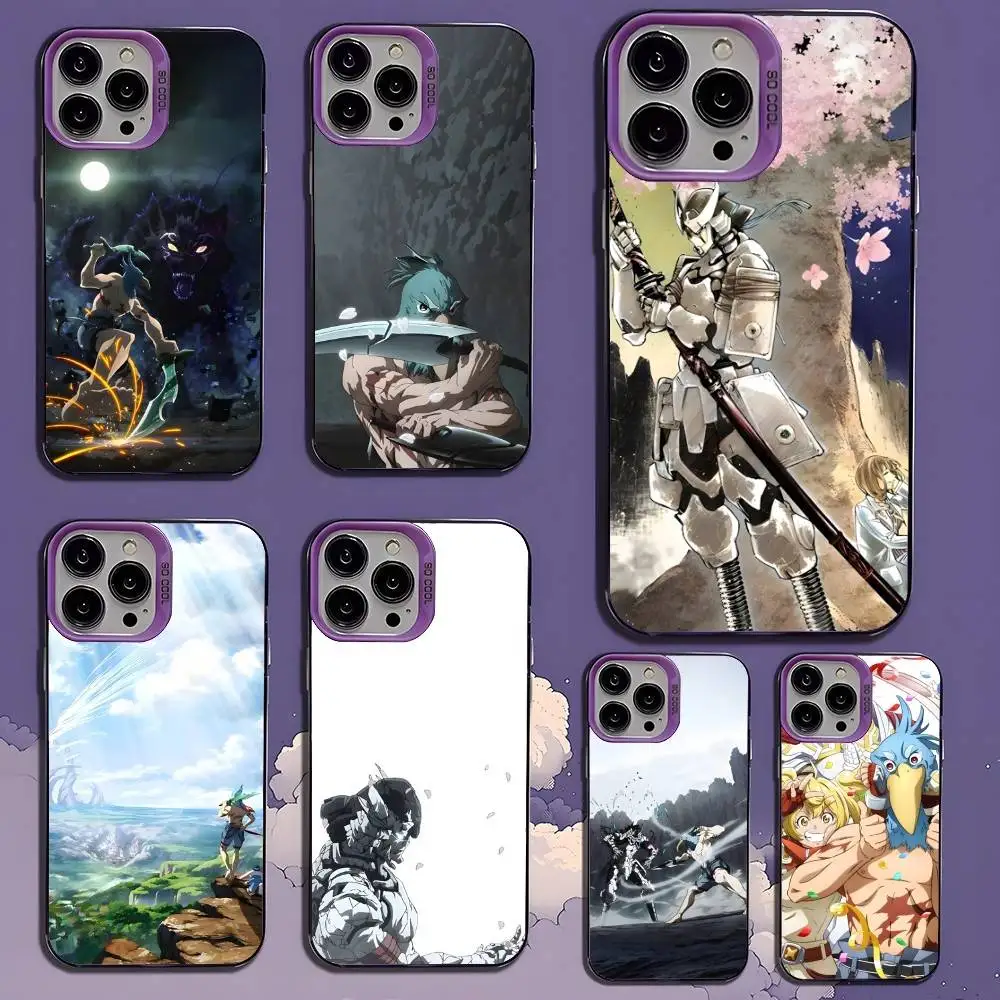 

Shangri-La Frontier Phone Case For iPhone 16,15,14,13,12,11,Mini,Pro,SE,MAX,plus,Purple Matte Silicone Cover