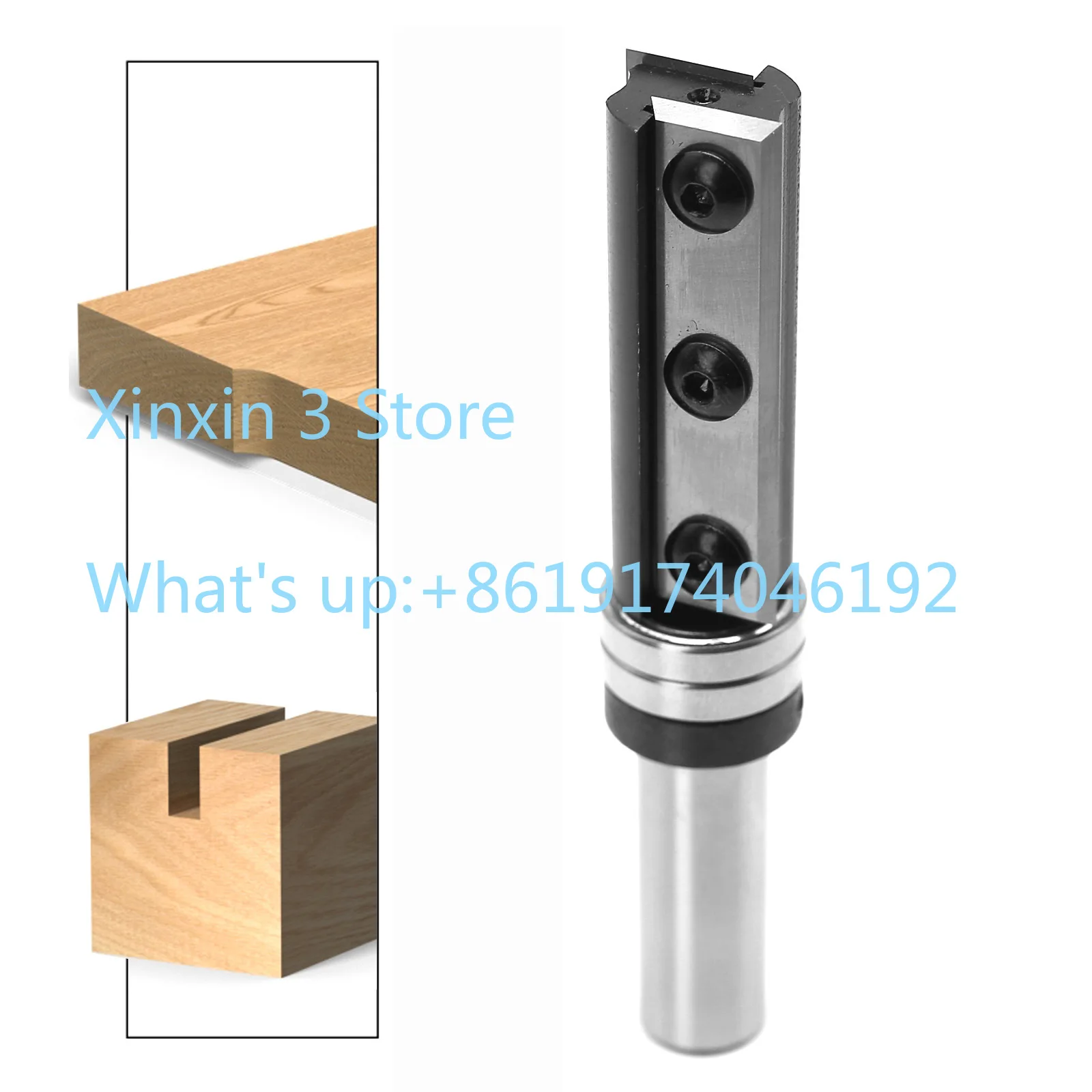 Discarded Two-edge Trimming Knife Woodworking Milling Cutter
