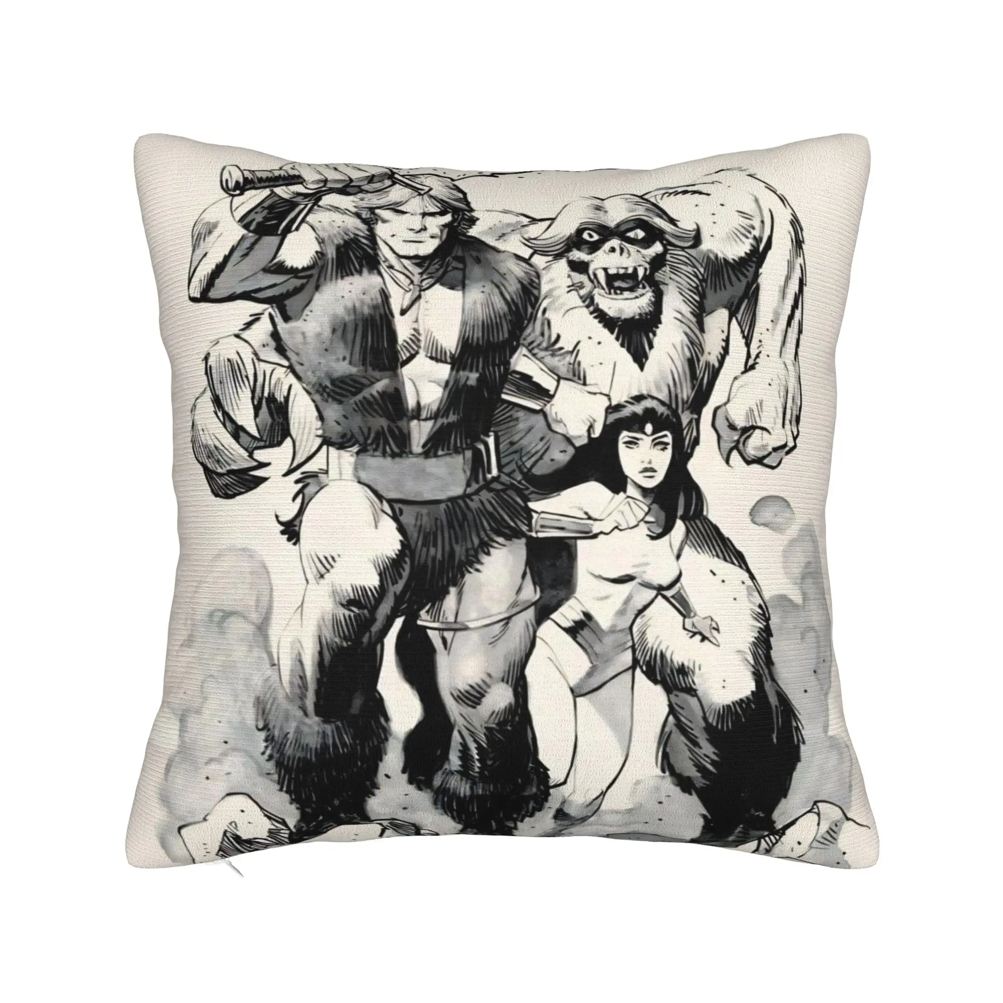 Thundarr The Barbarian Pillow Covers Accessories Printed Cushion Cover Decorative  Pillow Case Cover Home Multi Size