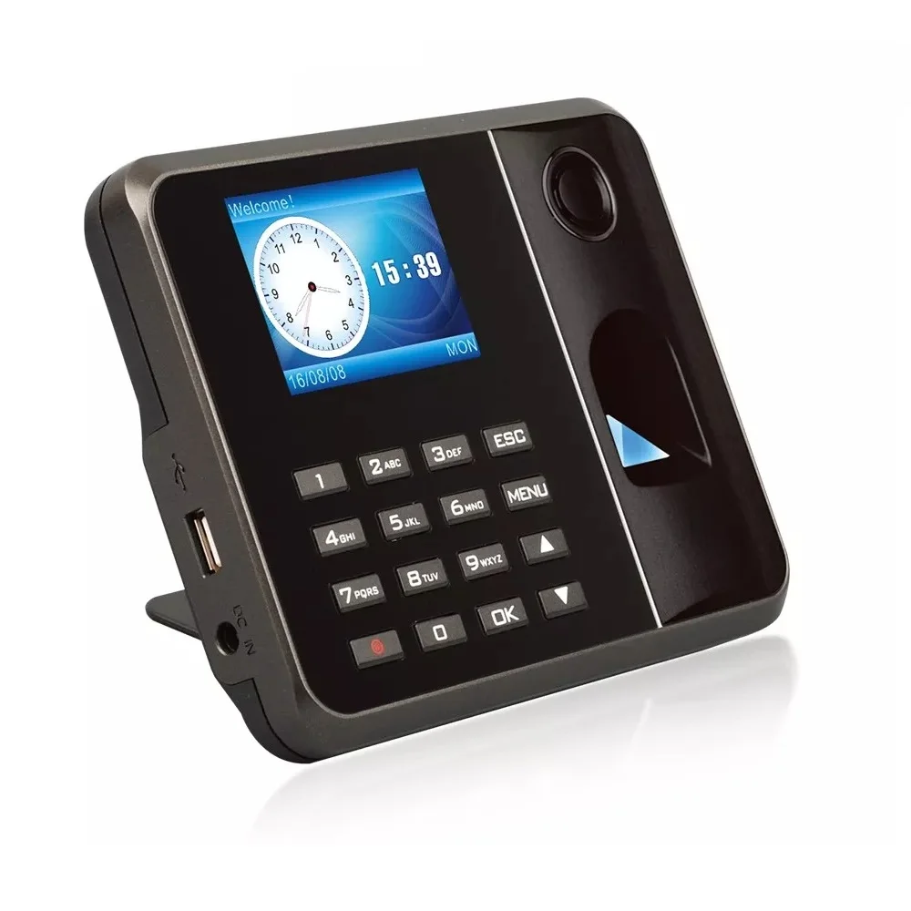 July003 Cheap Price USB Flash Drive Download Data Standalone Biometric Fingerprint Time Clock Attendance Machine