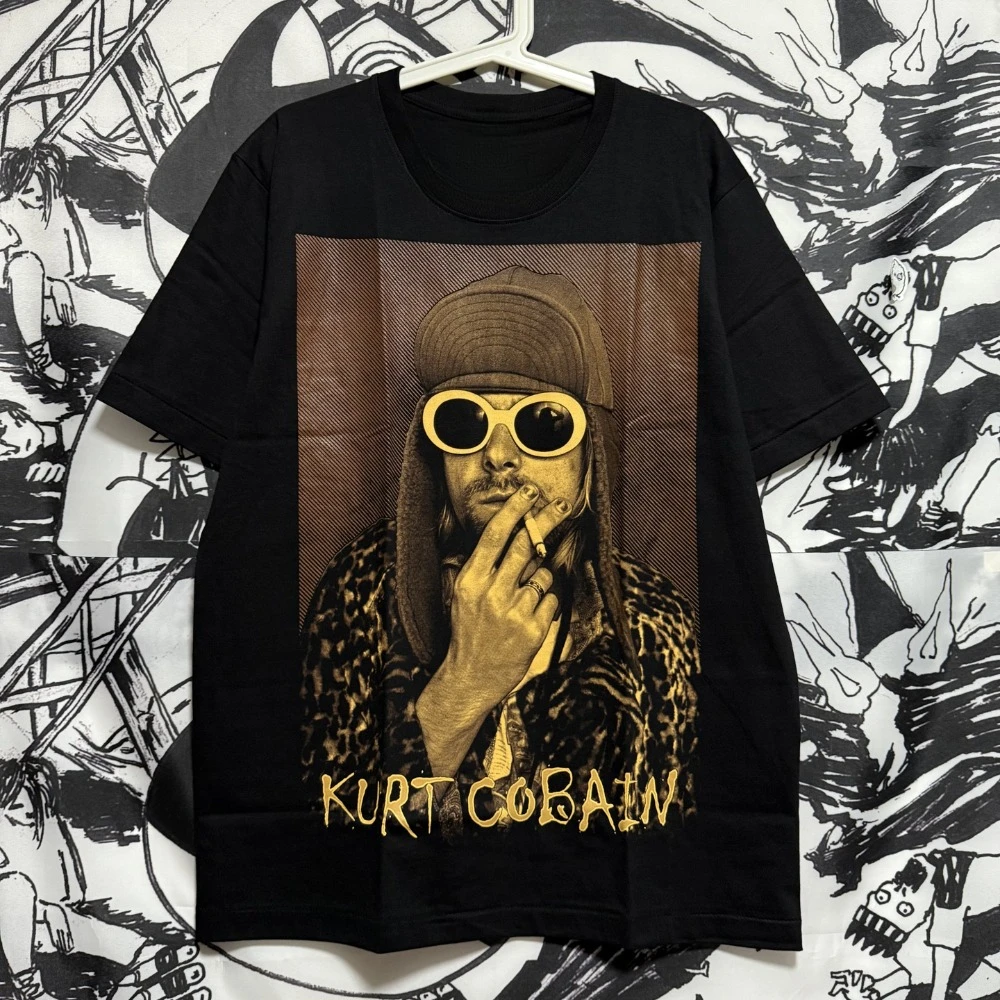 

Эта европейская, американская ретро импортная футболка из чистого хлопка с короткими рукавами и принтом, мужская базовая футболка с половиной рукавов