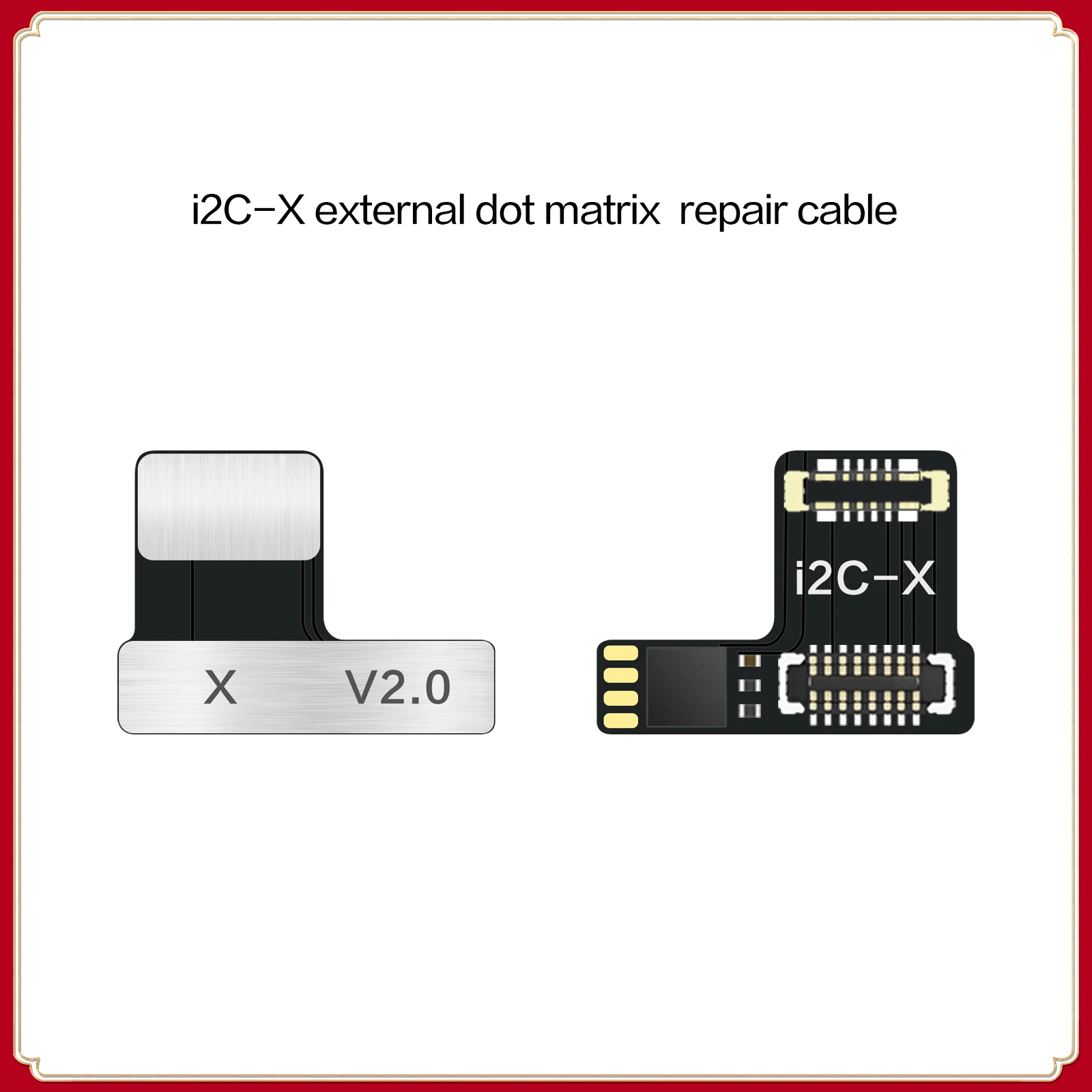 

Внешний гибкий кабель для точечной матрицы I2C для iPhone X, применяет Ремонтное устройство для точечной матрицы MC14