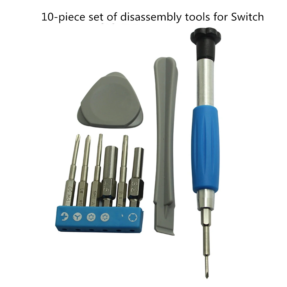 

Screwdriver Repair Tool Kit (10-piece set) Suitable for Switch and other Game Consoles