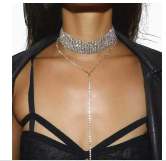 

Beaded Choker Necklace - Fashionable, Exaggerated, Trendy Bracelet. High-quality waterproof jewelry. Ideal gift for your wife.