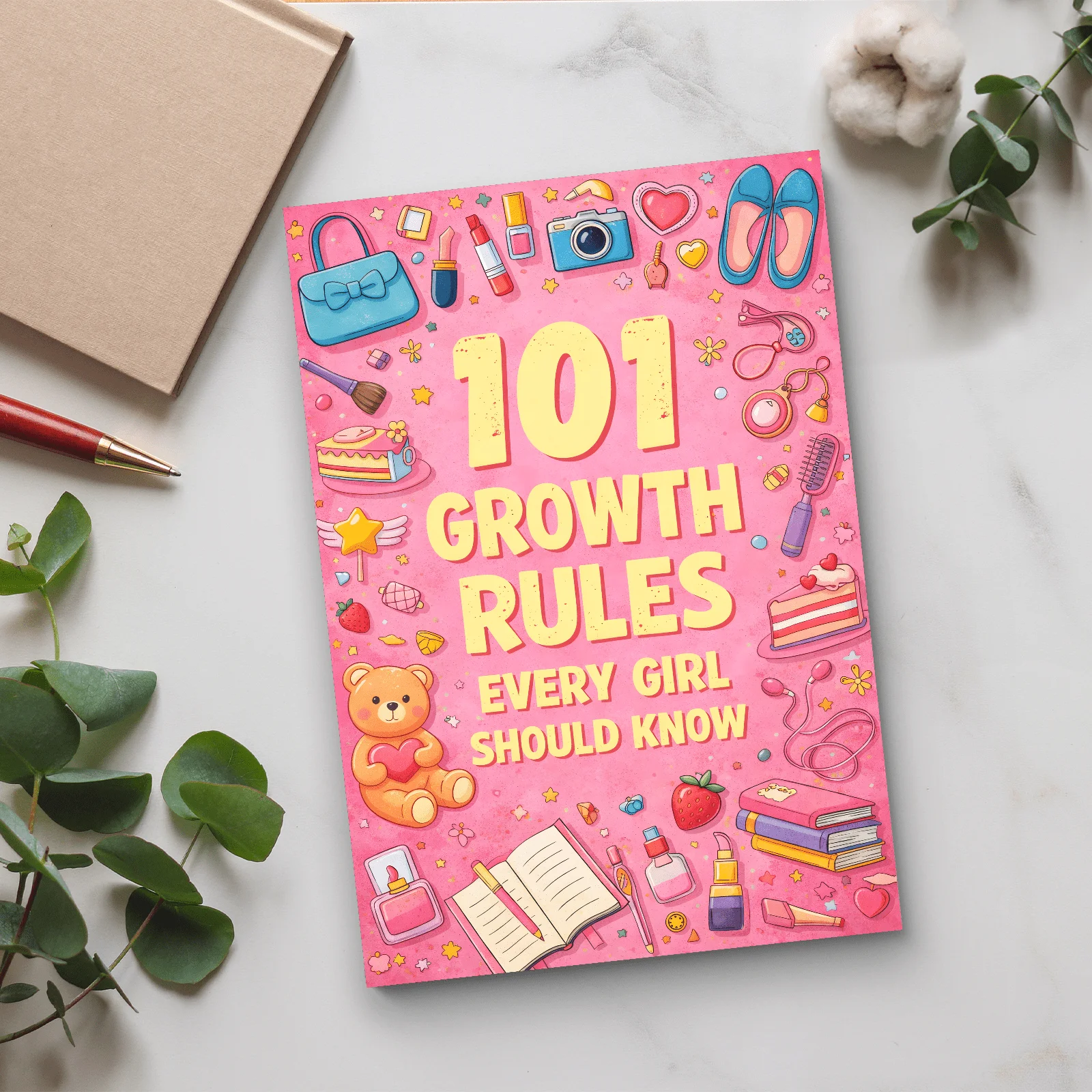 101 Growth Rules Every Girl Should Know – Confidence Building for Girls, Self-Esteem and Resilience, Healthy Habits