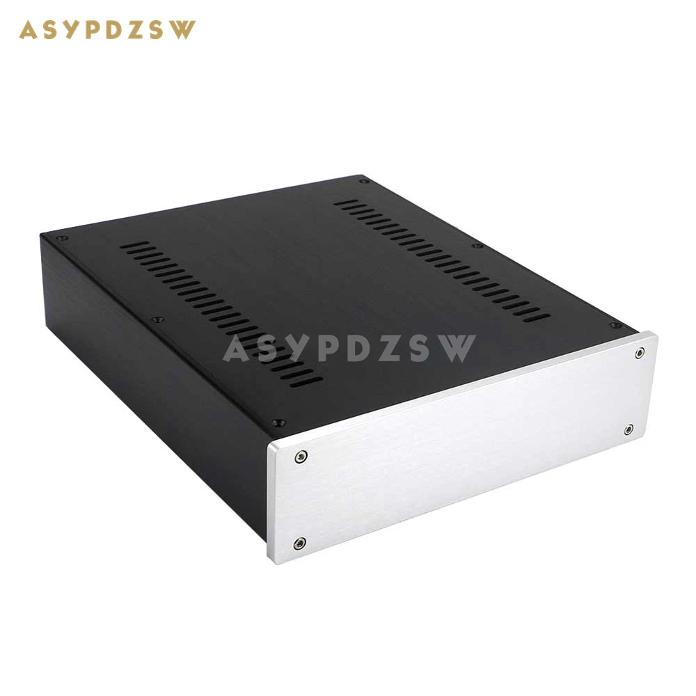 

2607 Full aluminum power amplifier enclosure Preamplifier chassis DAC Decoder case/box 260*70*311mm