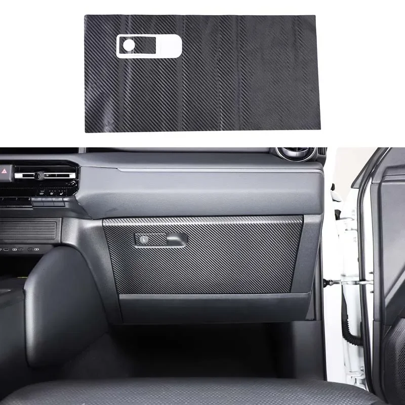 

For Toyota Land Cruiser Prado 250 Series Car Passenger Glove Box Strip Decoration Sticker Interior Accessories