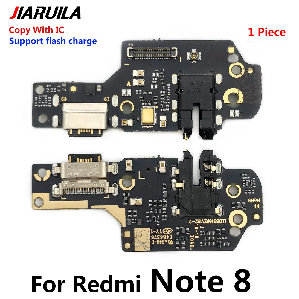 USB Charger Type-C Flex Cable Panel With IC Fast Charging Dock Port Board Connector For Xiaomi Redmi Note 7 8 9 10 11 12 ProPlus