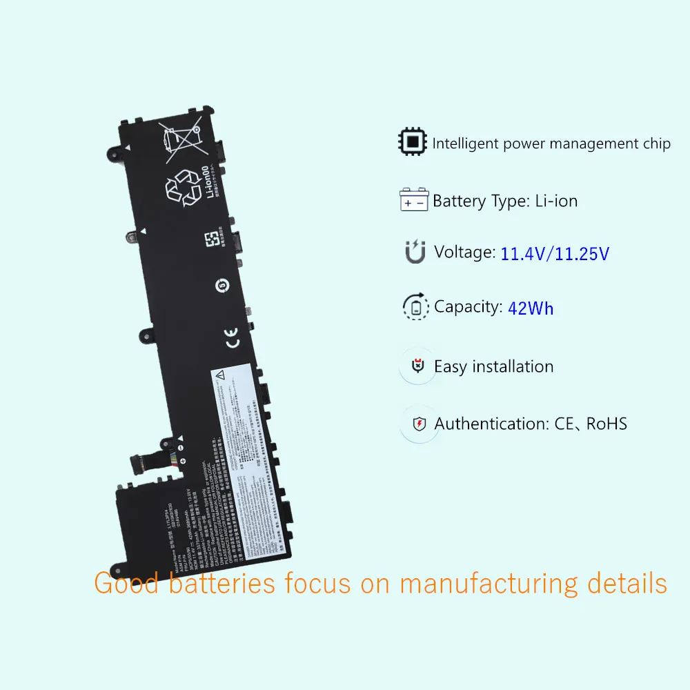 01AV486 01AV487 L17L3P54 L17M3P56 L17L3P56 Laptop Battery For Lenovo Thinkpad Yoga 11E 5th Gen 20LQ 20LM 20LN 20LR