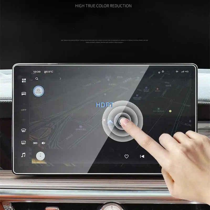 Écran d'affichage de navigation de contrôle central de voiture, gps, intérieur, guatémaltèque, film de protection en verre pour GWM Wey precious 500 2022 +