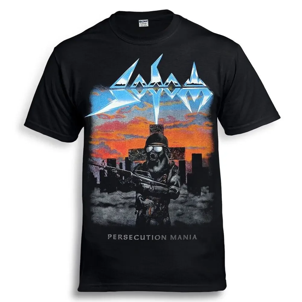 Sodom Persecution Mania Black T Shirt Kreator Destruction