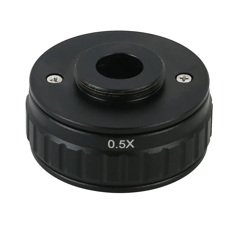 SZM CTV 1/2 SZMCTV 0.5X 28 مللي متر إلى 25 مللي متر ثلاثي العينيات مجهر ستيريو محول C جبل الكاميرا ل 4K HDMI VGA USB كاميرا مجهرية