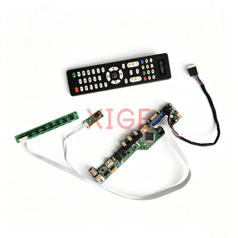 

Controller Board Fit B133XW02 B133XW04 B133XW03 B133XW01 Laptop Display Screen 1366x768 1366*768 USB+AV+VGA+HDMI LVDS-40 Pin Kit