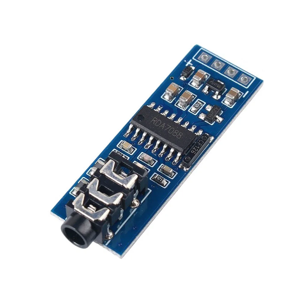 Low-Power Digital FM Transmitter Module Featuring Integrated and PLL for Enhanced Audio and Transmission Reliability