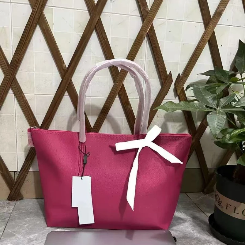

Women's 2026 New Spring Summer Large Capacity Waterproof Shoulder Bag High Quality Commuter Mom Grocery Daily Storage Bag