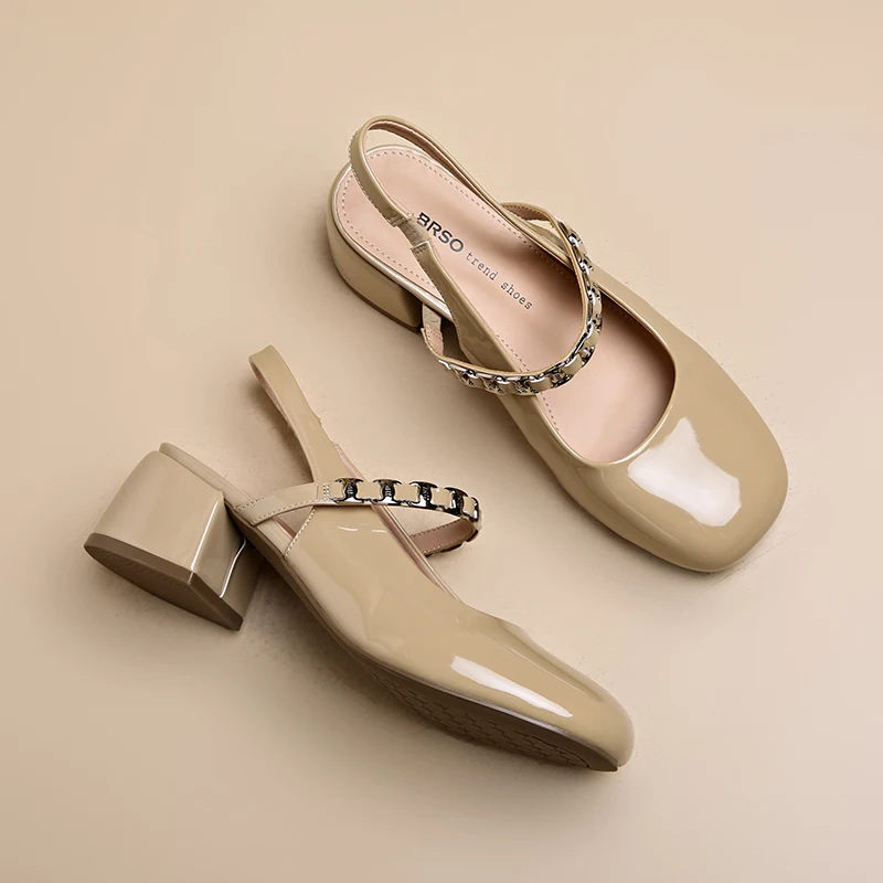 

Женские туфли Мэри Джейн, новые модные женские туфли на среднем каблуке, мягкие и удобные красные балетки Zapatos De Mujer