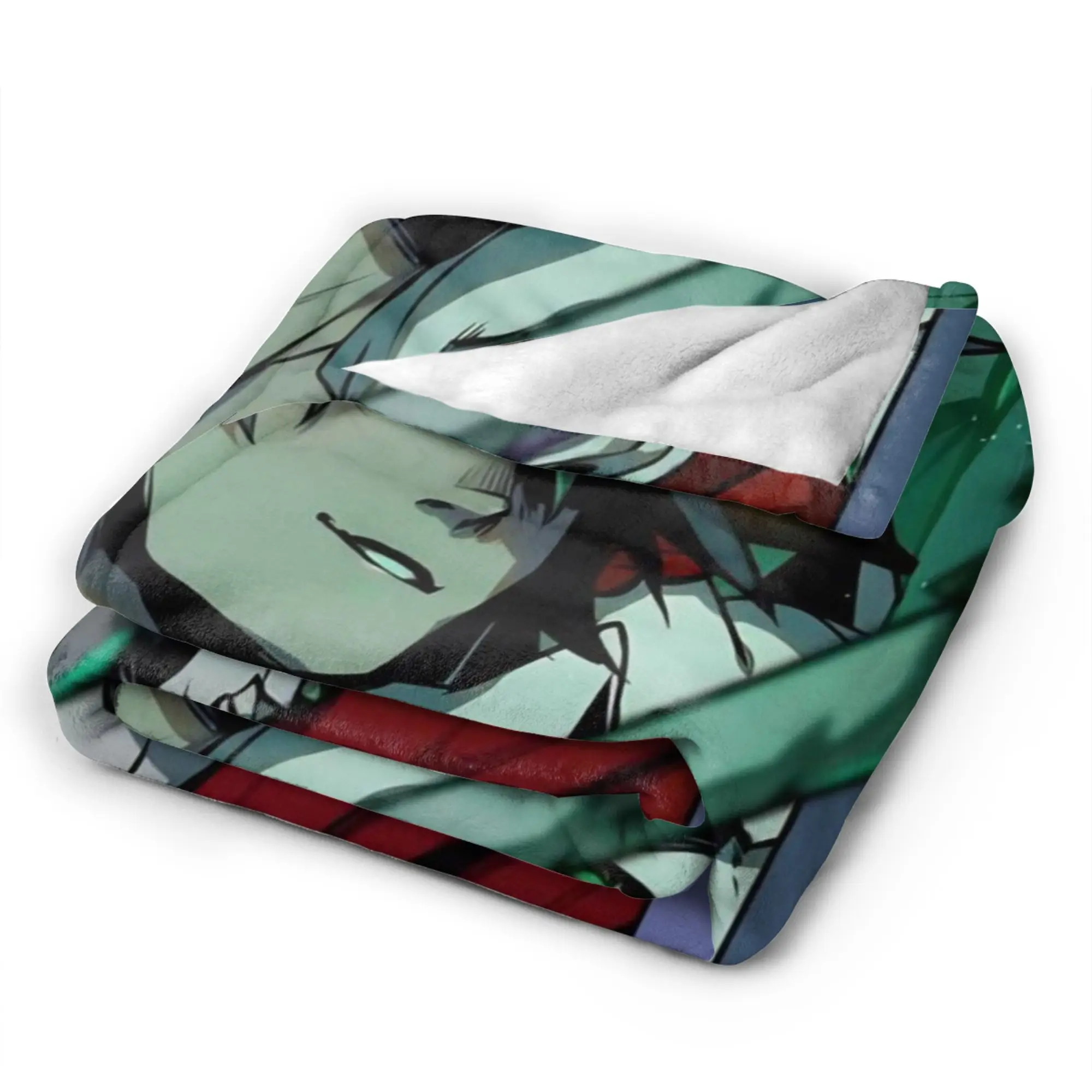 Hades Zagreus Flannel Blankets Winter  Super Warm Throw Blanket for Kids Adult Living Room Funny Bedspread Sofa Bed Cover