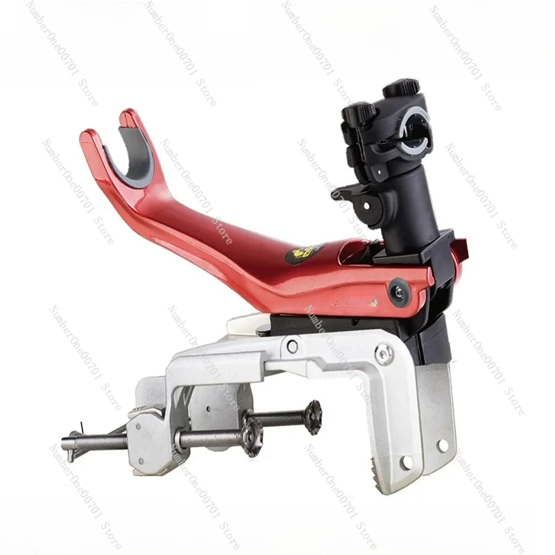 

Aluminum Alloy Boat Fiing Rod Braet Deep Sea Fiing Pole Mount Boat Stand Gun Platform Drop Rope Sea Fiing Pole Braet