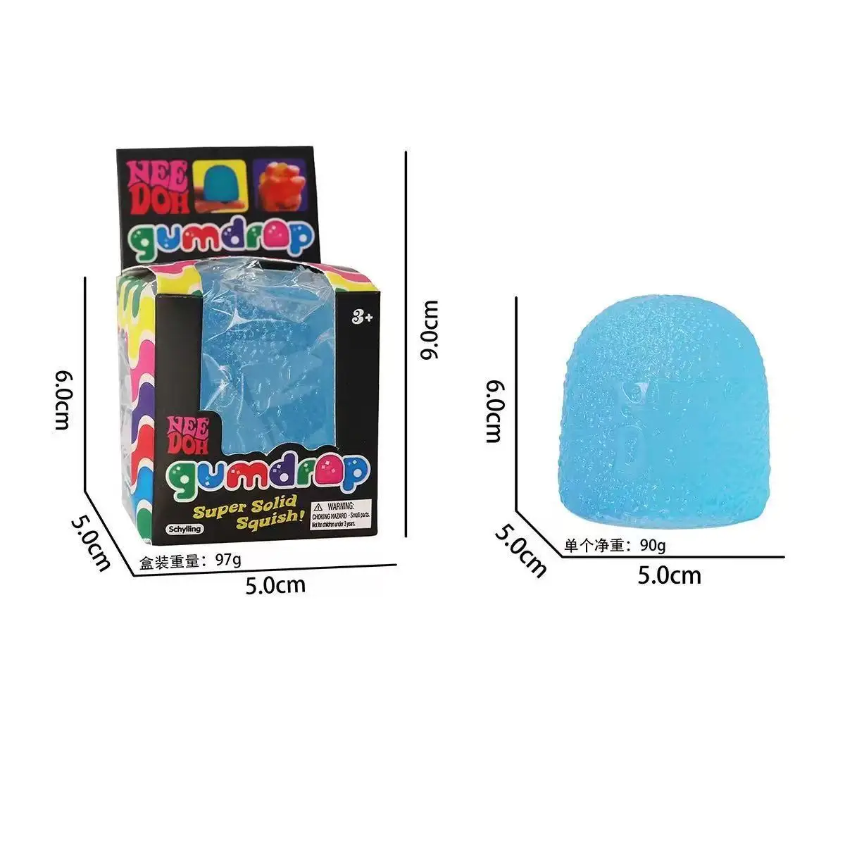 

Blind Box Bags Candy Shaped Stress Relief Fidget Toy Colorful Textured Soft Squishy Toy Perfect Holiday Gift for Adults Kids