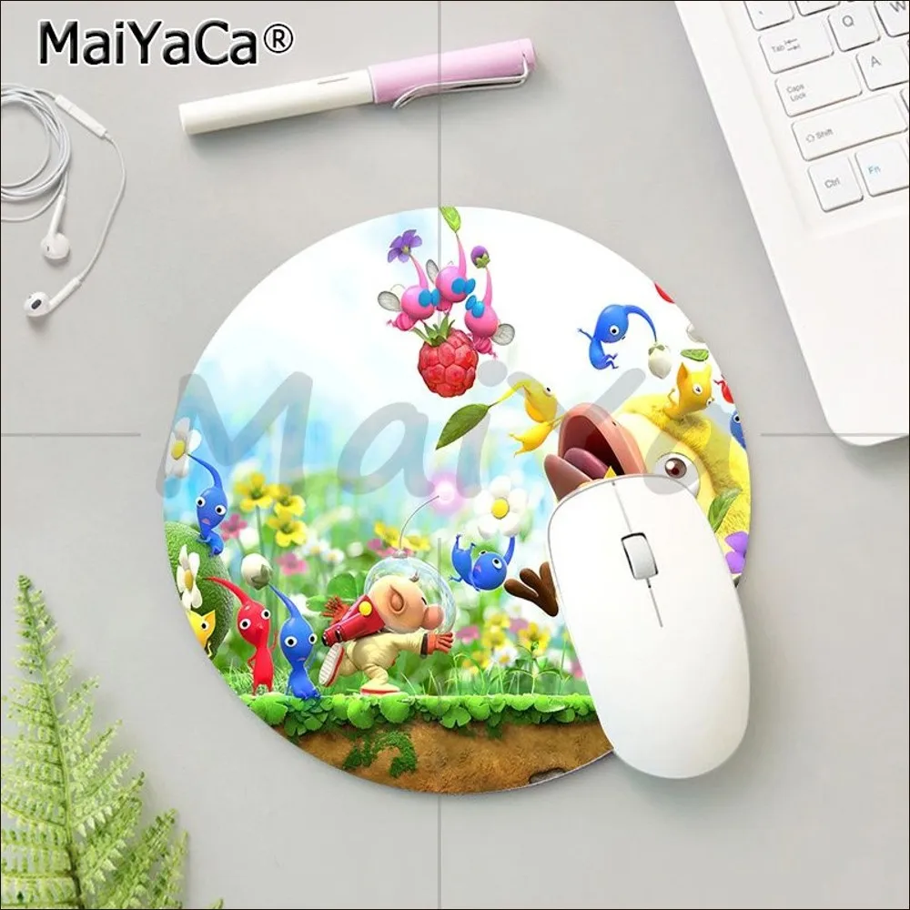 PIKMIN 4  Mousepad Rubber Small Speed Version Game Computer Keyboard Office Table Mat PC Laptop Mouse mat Writing Desk Mats