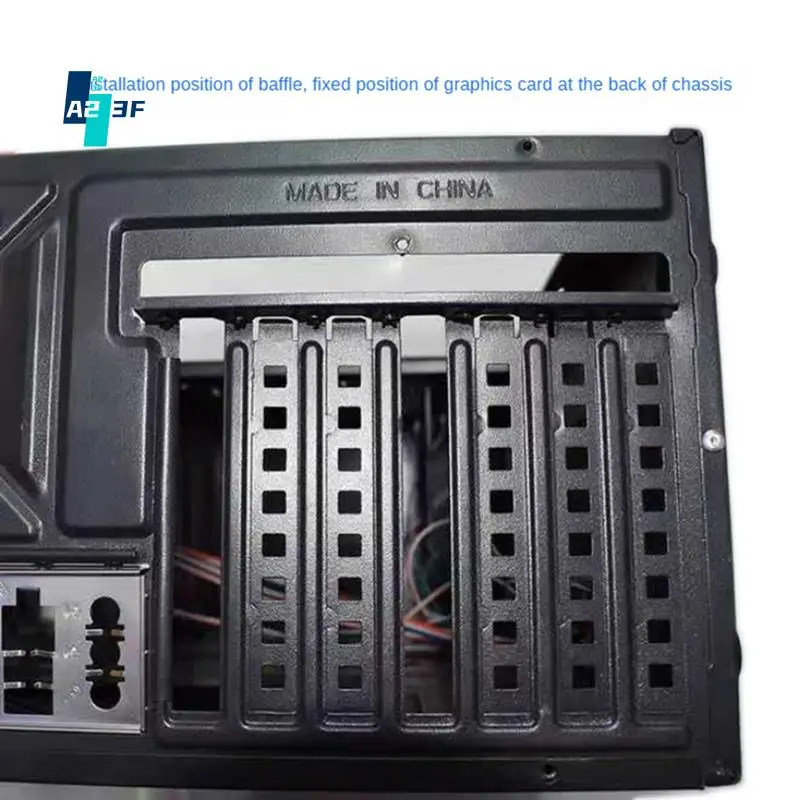 

A23F-5Pcs PCI Slot Cover Dust Filter Blanking Board Cooling Fan Dust Filter Ventilation For PC Computer Case