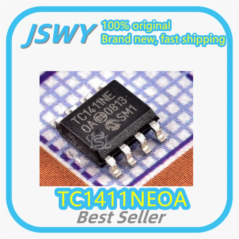 

(5/50 pieces) TC1411NEOA TC1411 SOP8 SMD Gate Driver IC Chip Original Authentic Large Inventory