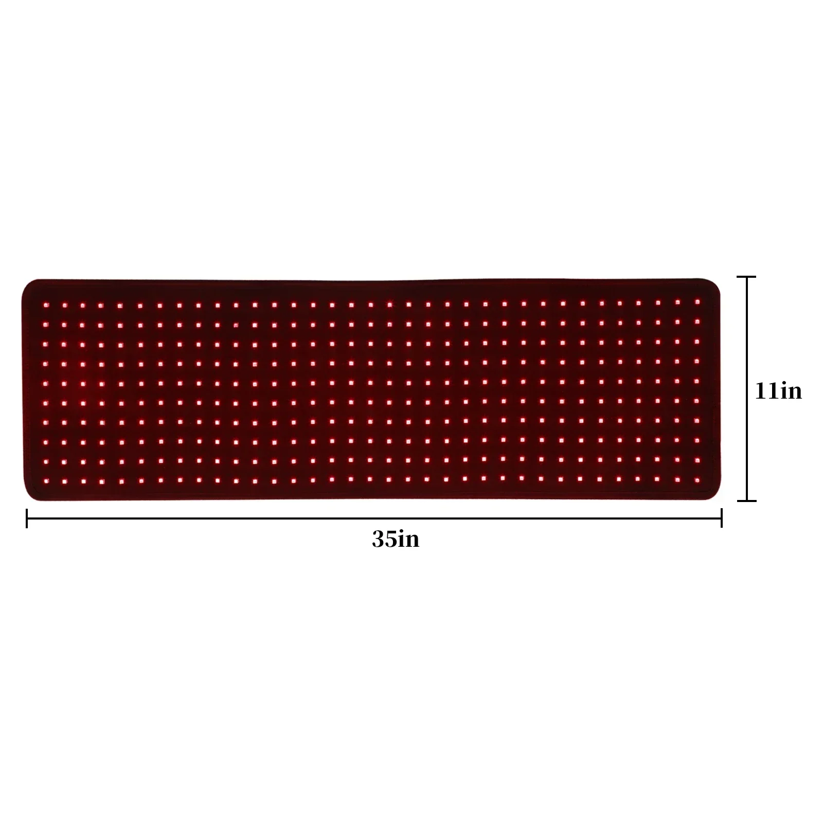 

2025/Led Red Light Belt Device For Body Pain Care Red Light Therapy Device Long Pad With Timing And Pulsed Wearable Large Wrap
