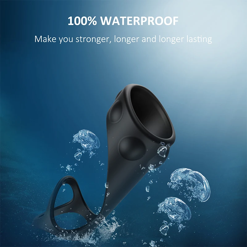 سيليكون القضيب الدائري للرجال تأخير القذف السائل المنوي قفل حلقة مرونة عالية الوقت دائم خاتم الديك ألعاب جنسية للمهبل