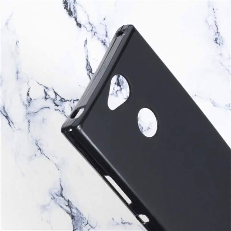 Case Soft Ultra Thin Silicone Black TPU Case Cover For Sony Xperia XA2 H3113 H3123 H3133 H4113 H4133 Silicone Phone Cover