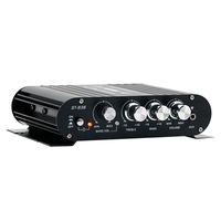 ST-838 HIFI Amplifier 2.1 Channel Car MP3 Mini Amp AUX Input High And Low Bass Adjustment Super Bass 20Wx2+40W Amplifier