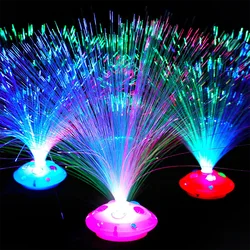 1pc Multicolor Fiber Optic Lamp USB Charging Starry Sky Lights LED Luminous Light Creative Holiday Decoration Atmosphere Lamp