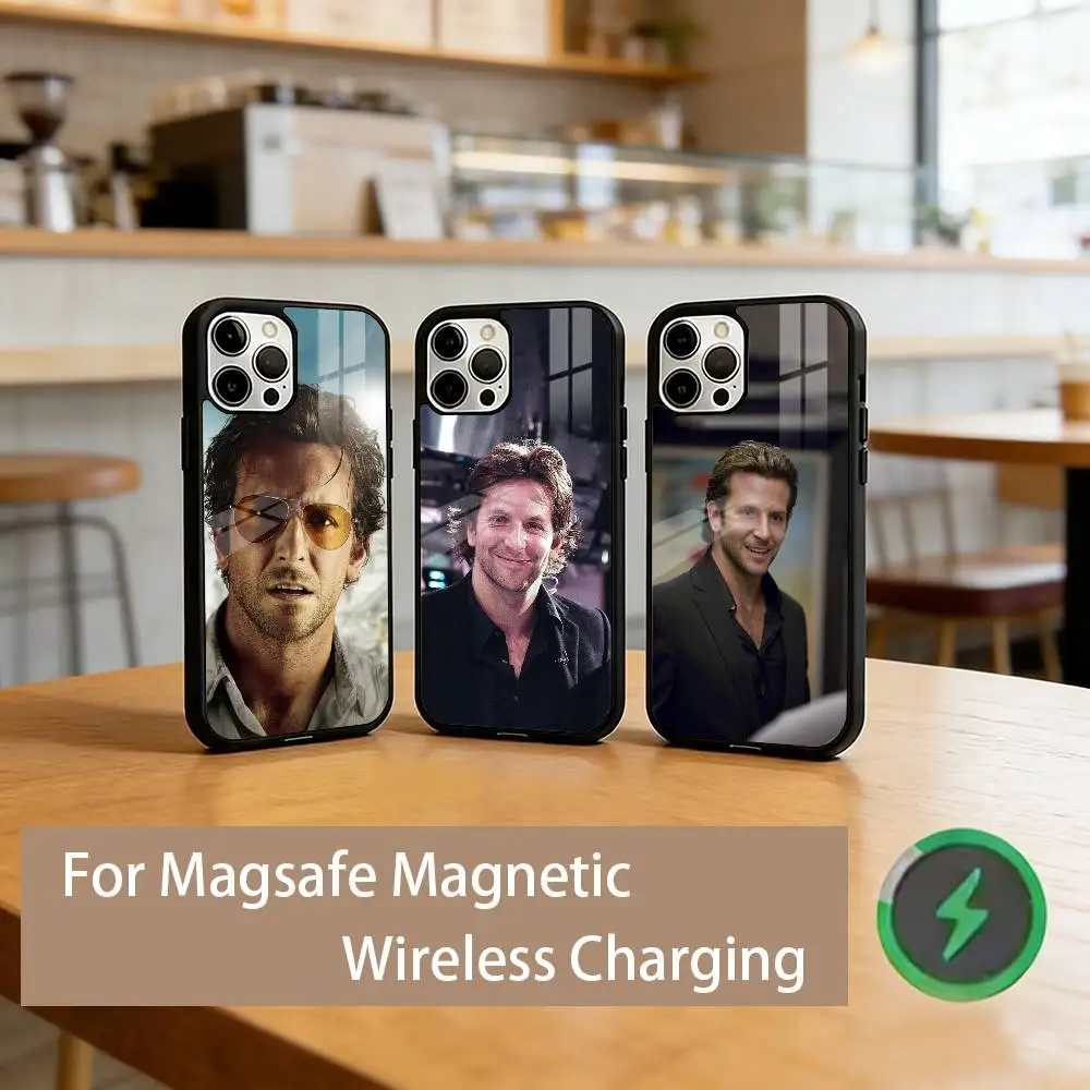 

B-Bradley C-Cooper Phone Case For iPhone17,16,15,14,13,12,11 Plus,Pro Magnetic with Magsafe Wireless Charging