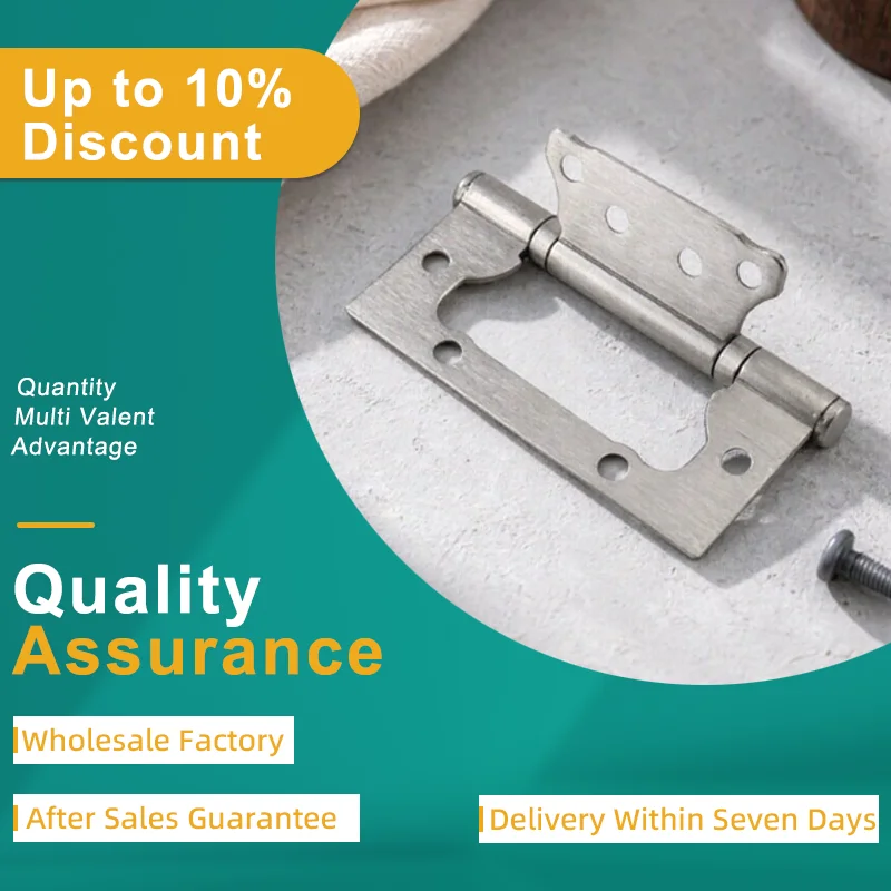 2pcs Hinges Made Of 304 Stainless Steel Are Suitable For Industrial Equipment Doors And Windows And Household Hinges
